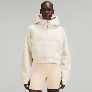 lululemon athletica Cream Sherpa Jacket